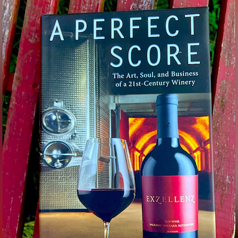A PERFECT SCORE Book Wine Hardcover Winemakers Craig Kathryn Hall